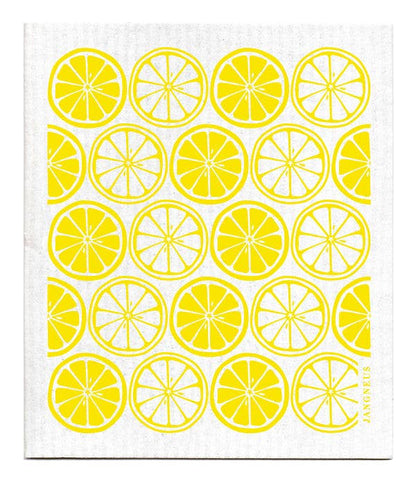 Swedish Dishcloth - Citrus - Yellow