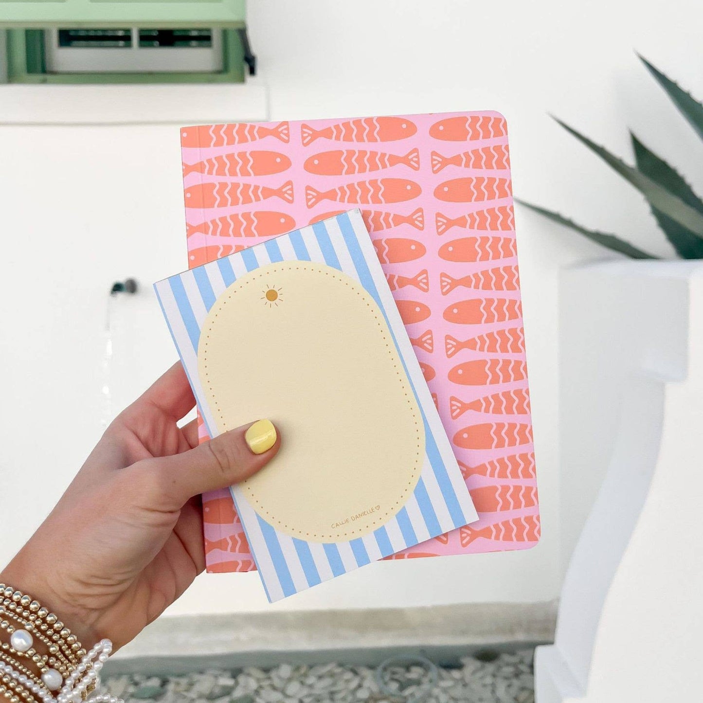 Coastal Fishy Soft Flex Perfect Bound Journal