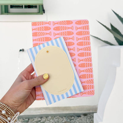 Coastal Fishy Soft Flex Perfect Bound Journal