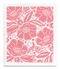 Swedish Dishcloth - Botanical Design - Flora - Blush Pink