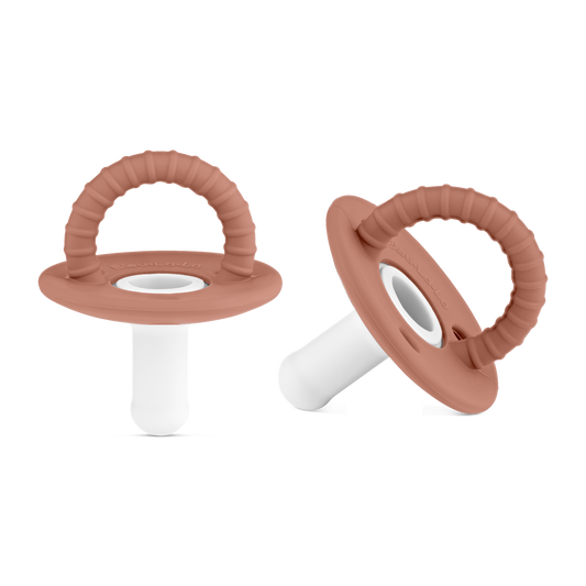 Stage Two Halo Pacifier: Camel+Sugar Swizzle