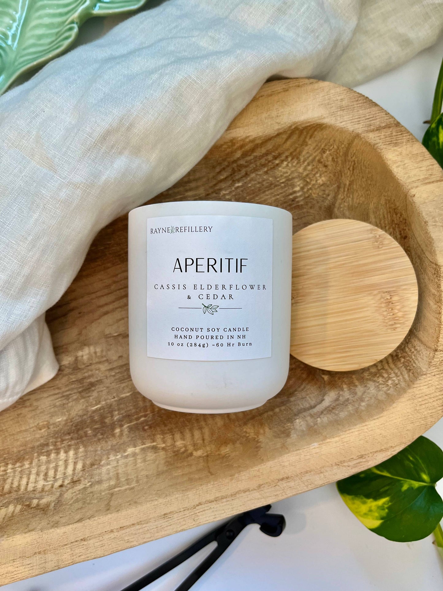 The Granite Vessel -  Coconut Soy Wax Candle: Spa Voice