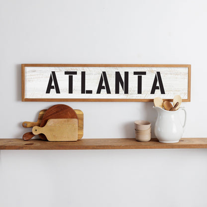 Personalized Alton Bay, NH White/Black Barn Wood Sign | Wall Decor (Copy)