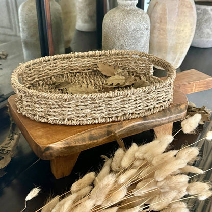 WG-1012 - Medium Oval Seagrass Tray