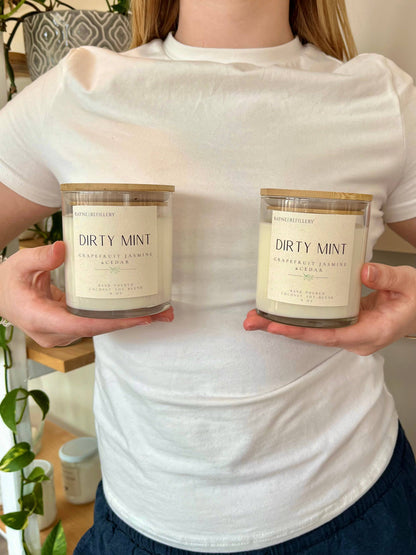 The Concord Vessel - Coconut Soy Wax Candle: White Birch