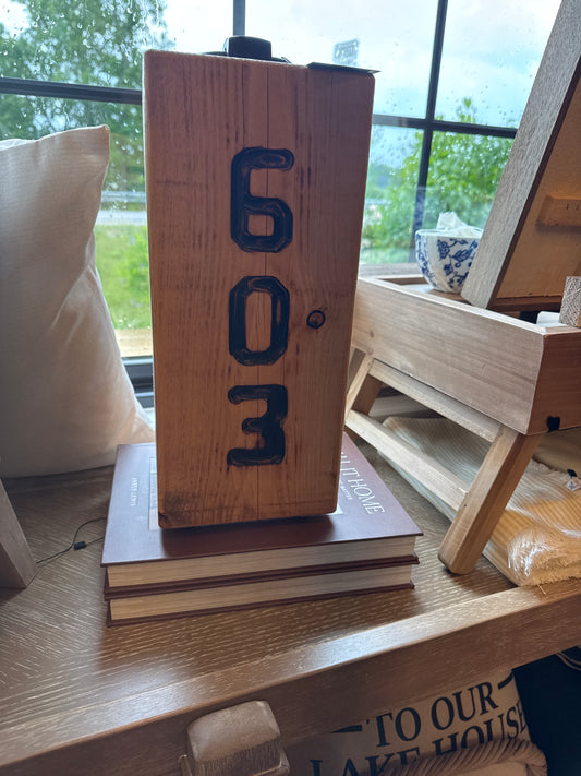 603 Area Code Door Stop