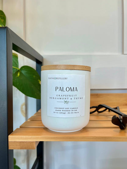 The Granite Vessel -  Coconut Soy Wax Candle: Spa Voice