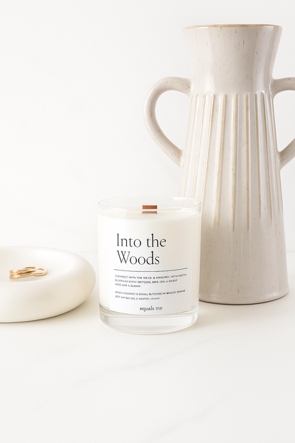 Into the Woods | 8.5 oz Luxury Candle | Home Decor 