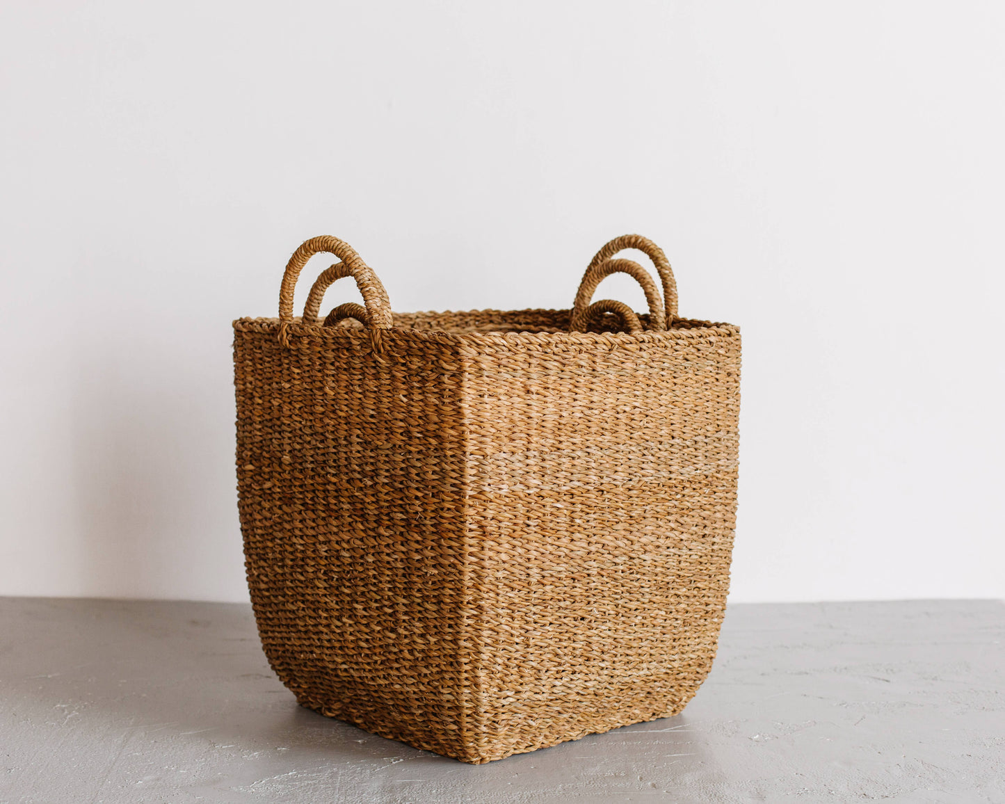 Square Laundry Basket, harvest medium