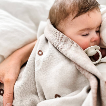 100% Luxury Cotton Receiving Swaddle Baby Blanket - Cars