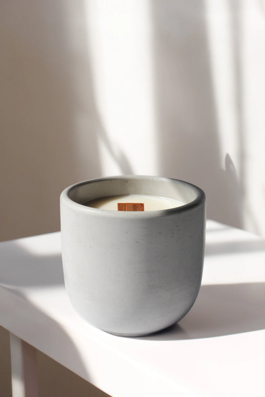 Coastal Haven | 12 oz Luxury Candle | Home Decor | Wood Wick