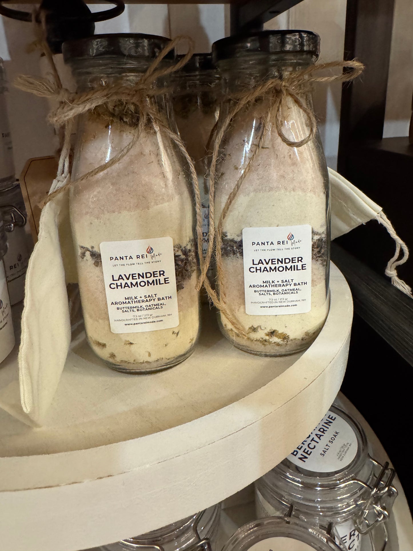 Lavender Chamomile Milk + Salt - Aromatherapy Bath