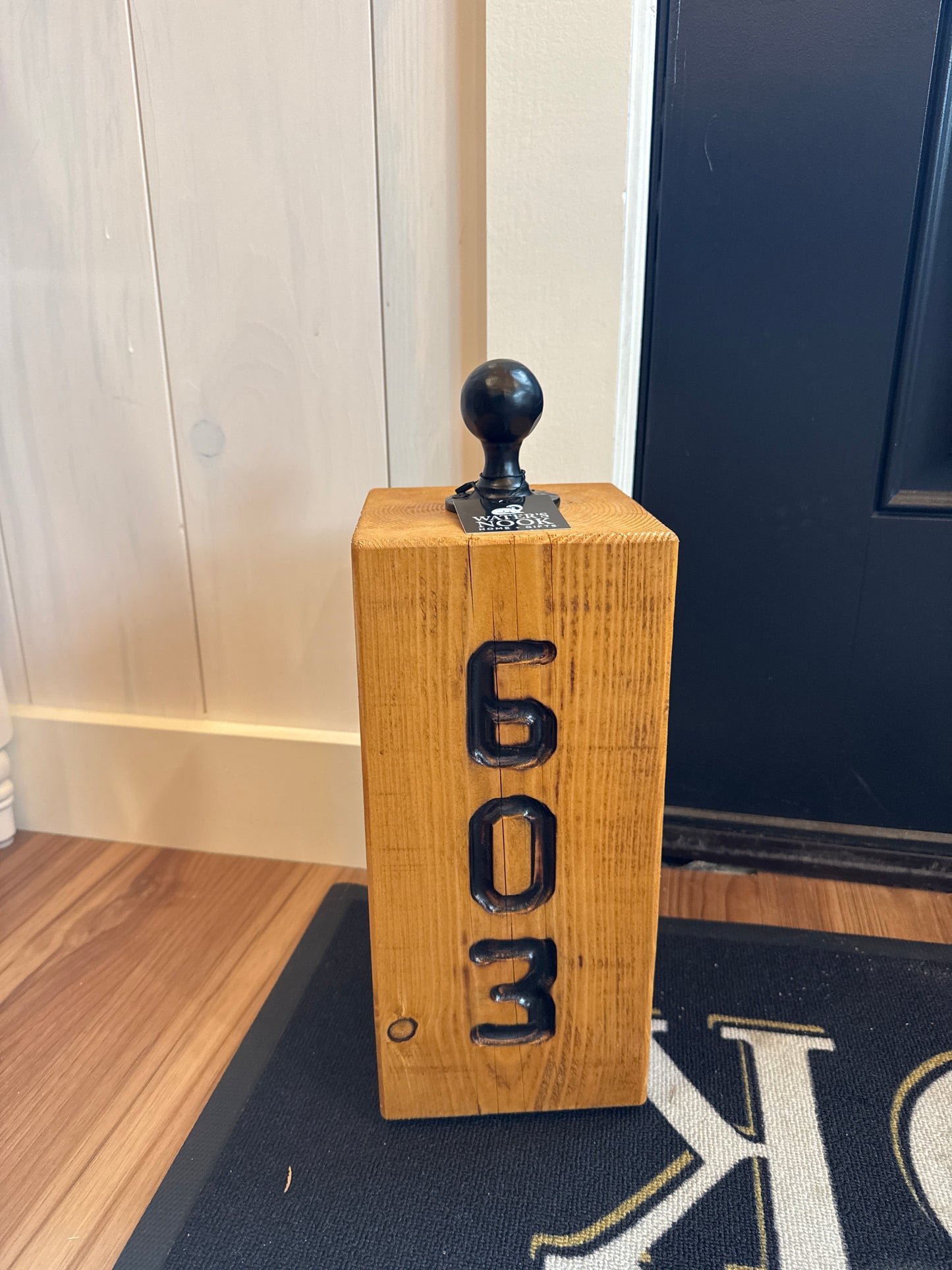 603 Area Code Door Stop