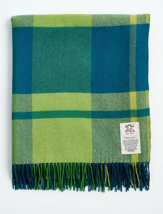 Forest Watch Merino Blend Throw by Avoca