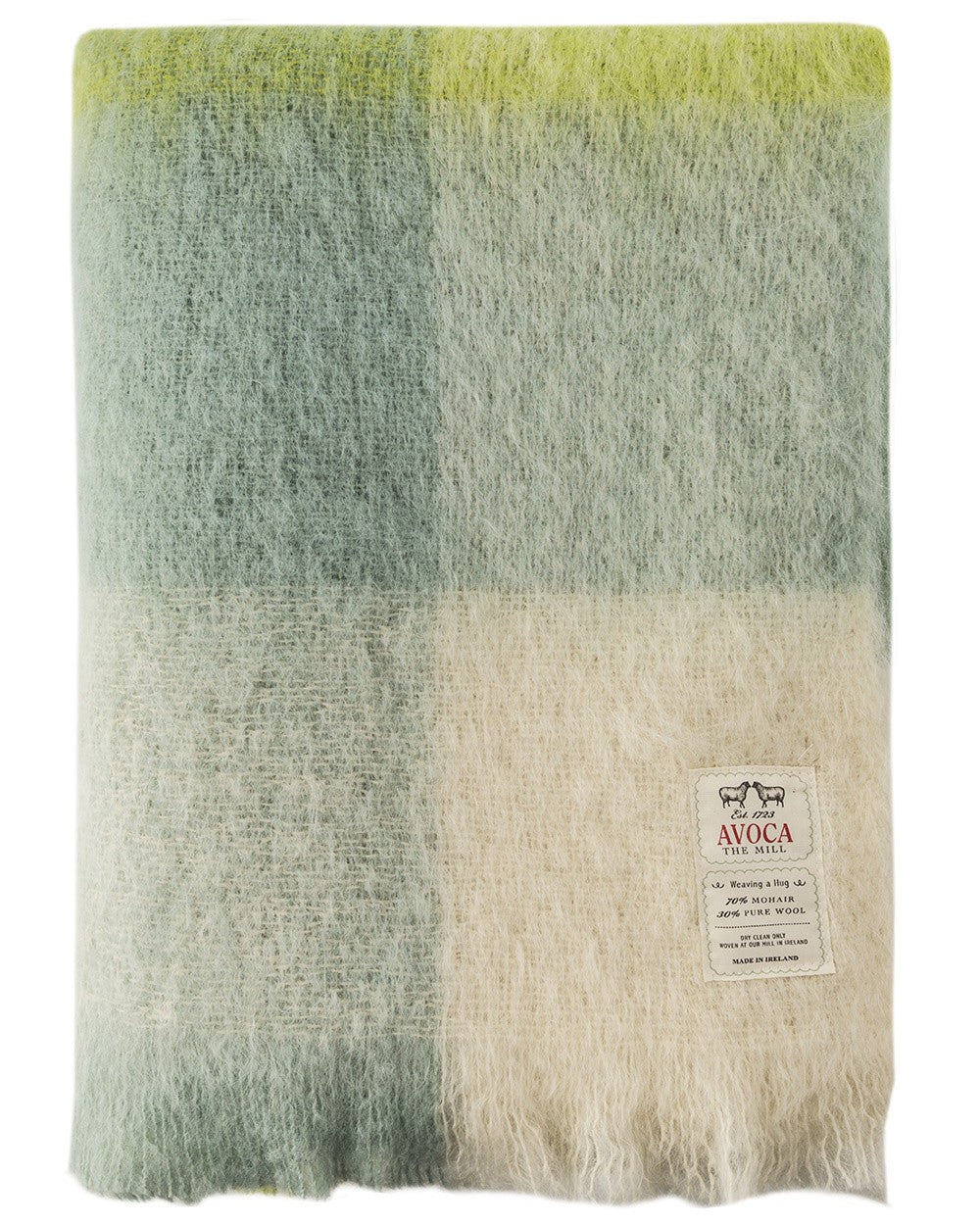 Celadon Mohair Throw