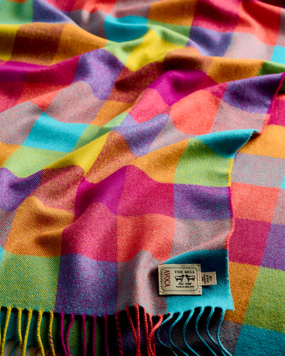 Circus Wide Merino Wool Scarf
