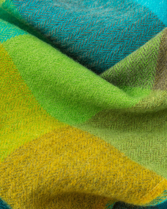 Green Fields Merino Scarf by Avoca