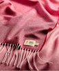Ombre Rose Extra Wide Merino Scarf by Avoca