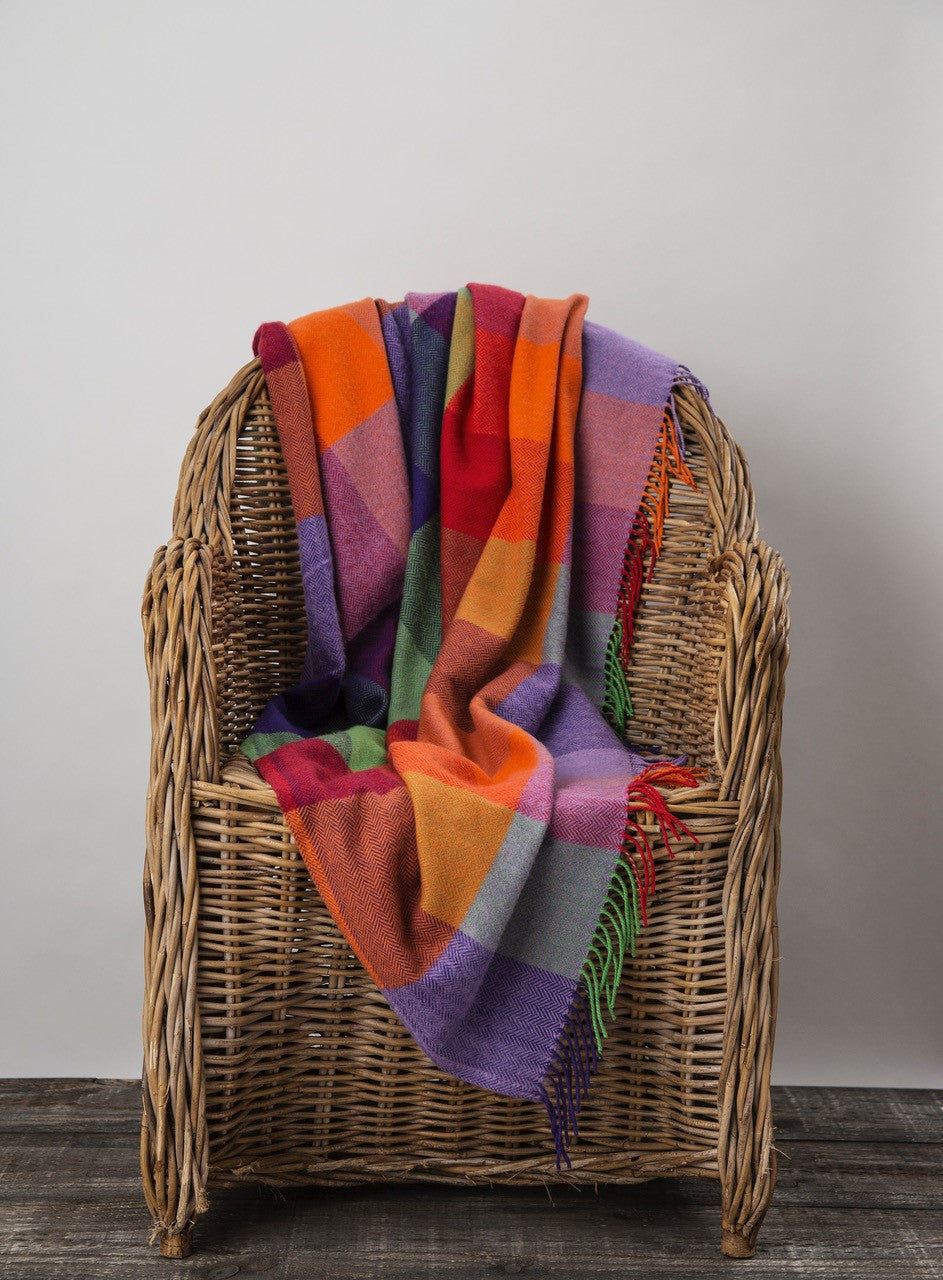 Silken Cashmere Blend Throw
