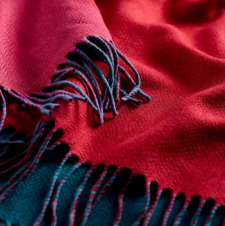Sunburst Teal Stella Throw