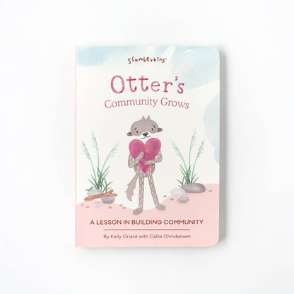 Otter's Building Connections Plush Set - with 2 books!