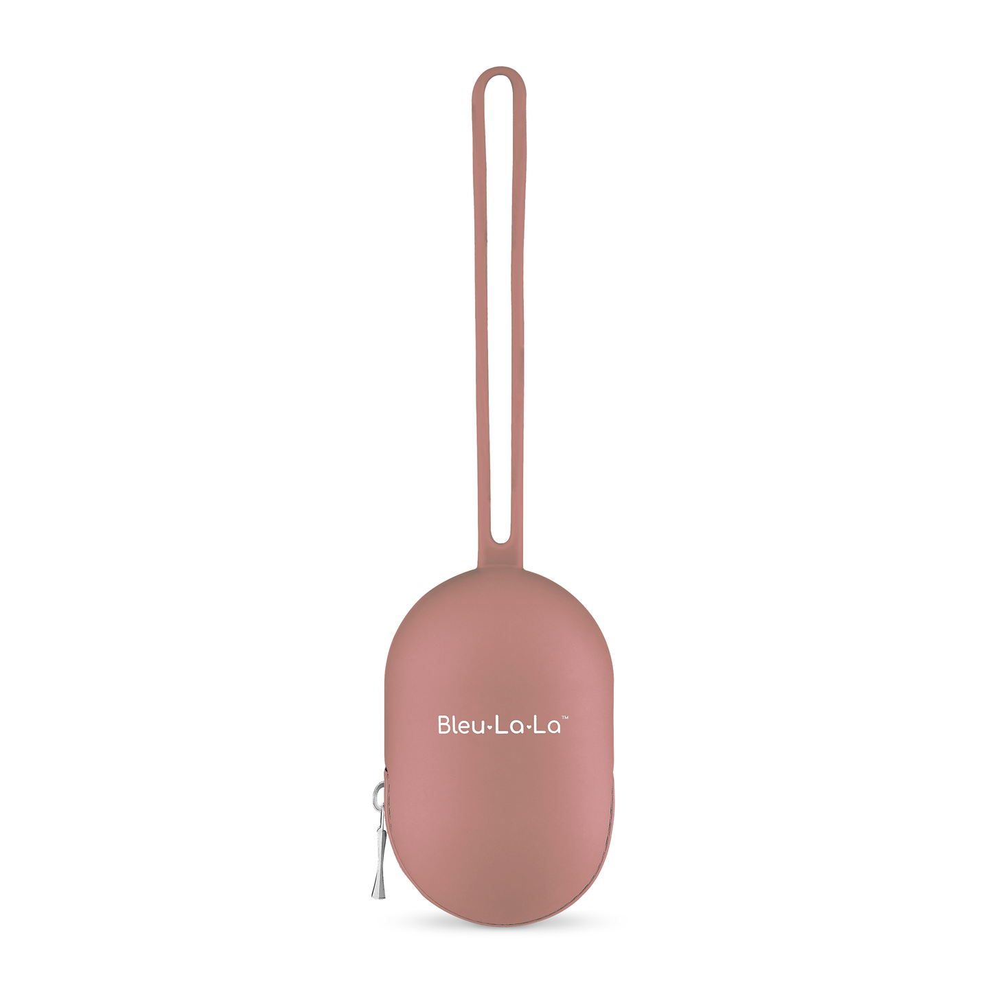 Soft Silicone Pacifier Case: Mauve