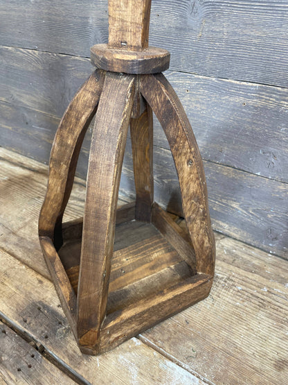 Kiev Farmhouse Wood Lantern-Small