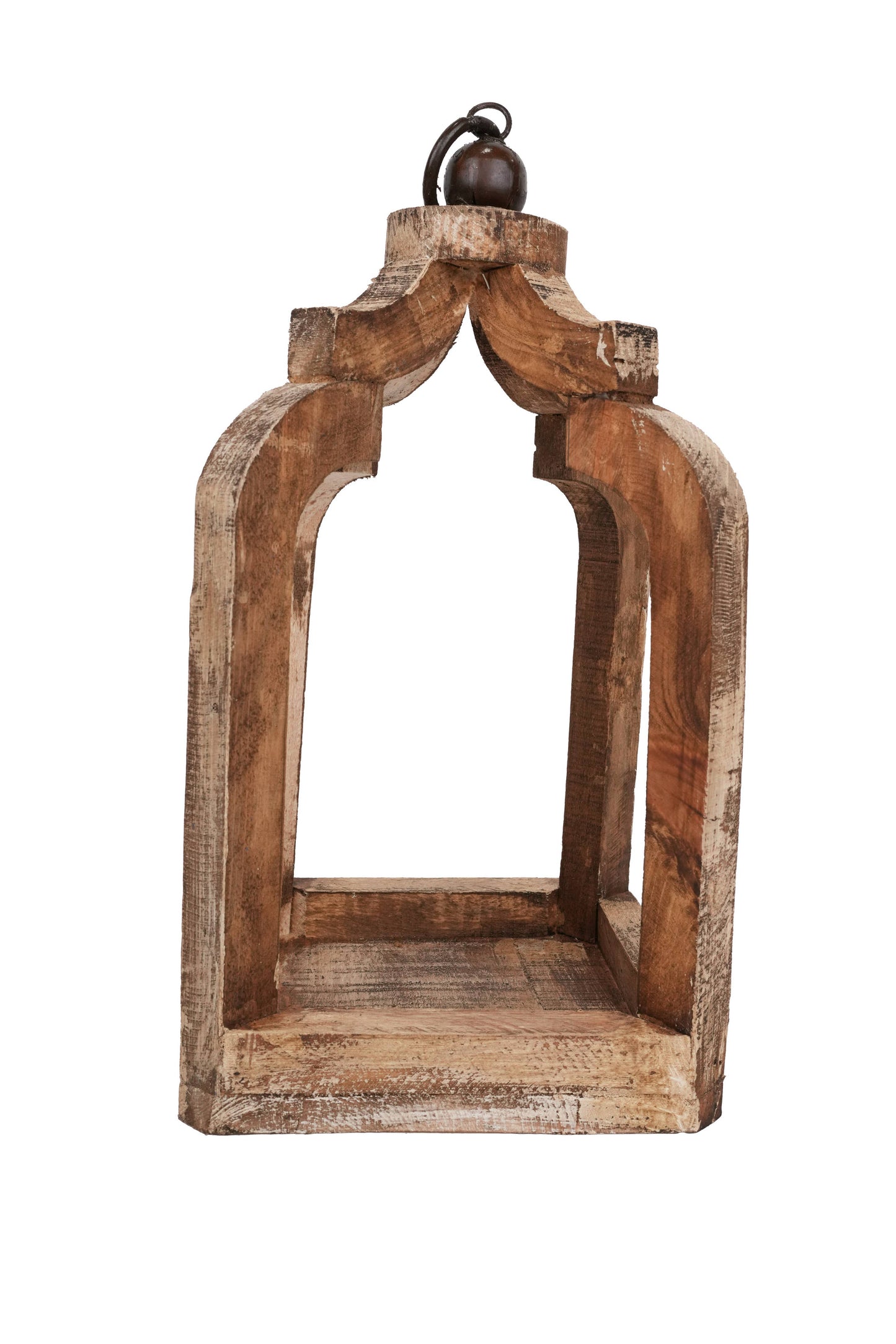 Rexy Farmhouse Lantern-9x18H in-Lantern-Antiqued White-Rexy