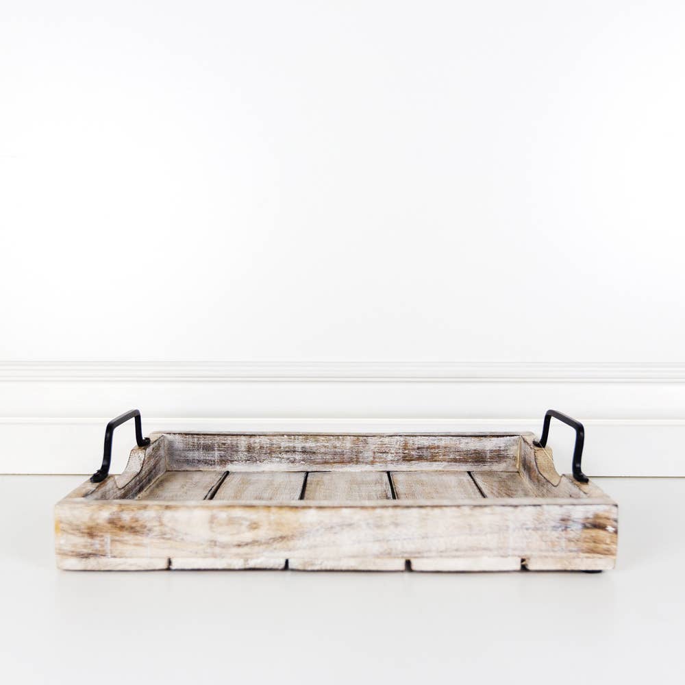 11069 - 18x12, 15x10 Mango wood nested trays, set/2 Thanks