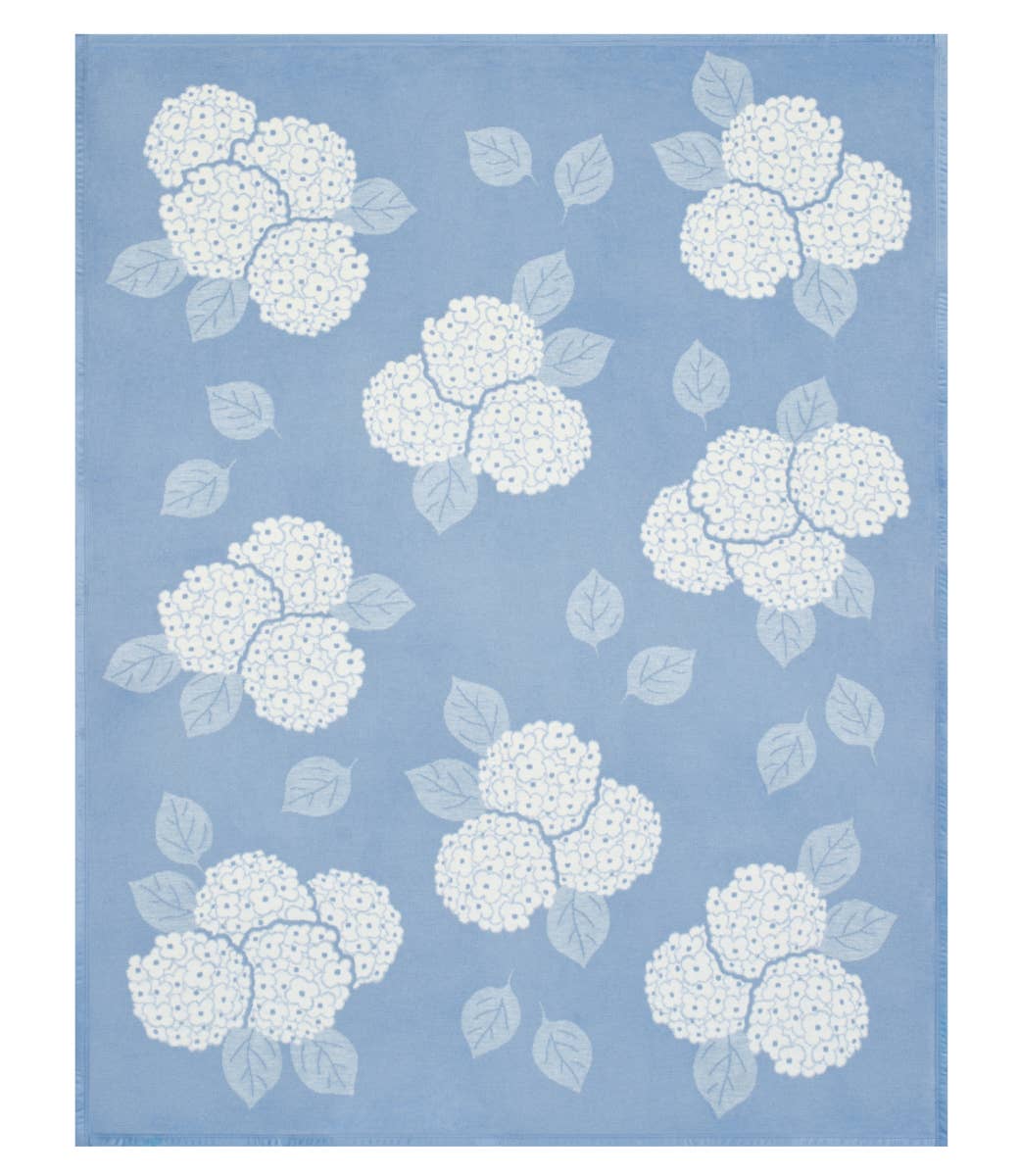 Hydrangeas Bluebell Blanket