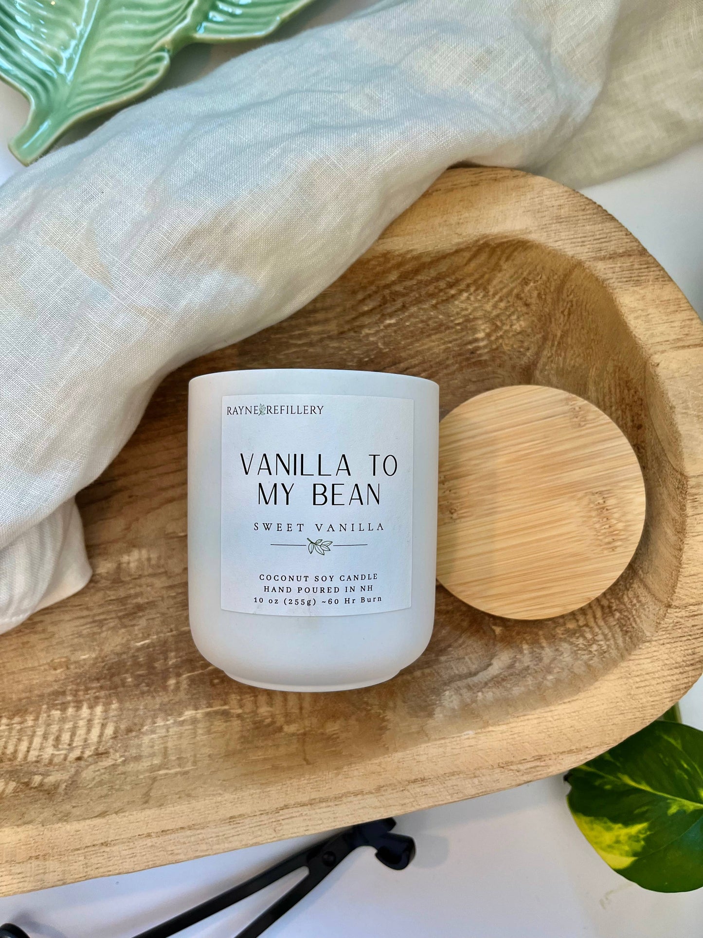 The Granite Vessel -  Coconut Soy Wax Candle: Spa Voice