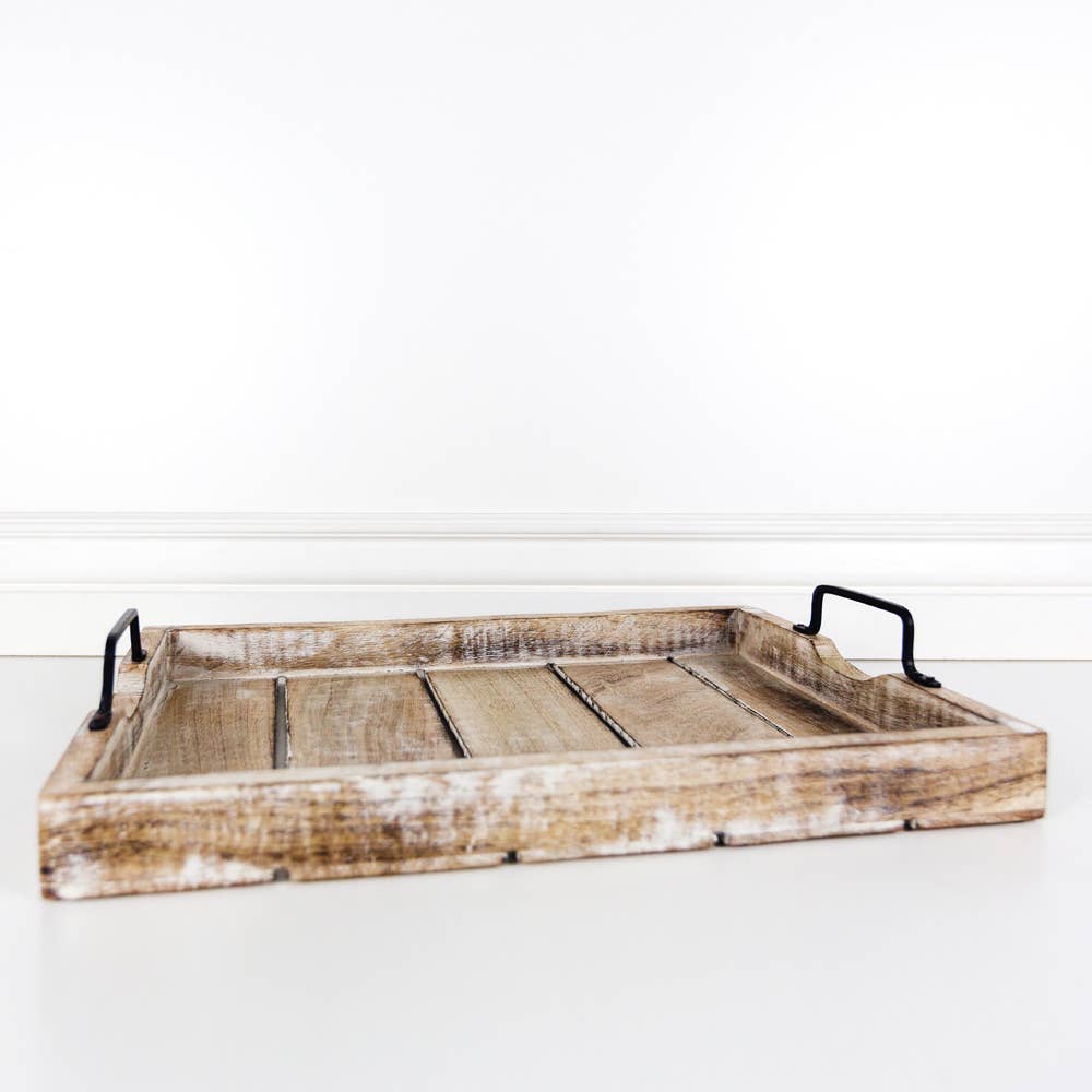 11069 - 18x12, 15x10 Mango wood nested trays, set/2 Thanks