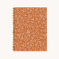 Floral 7x9 Hardcover Spiral Notebook