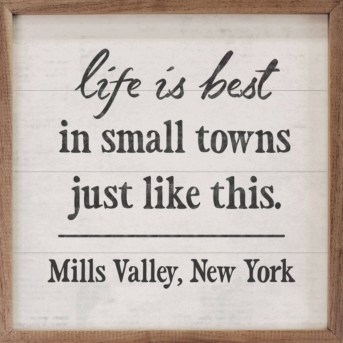 Life Is Best In Small Town Personalized - Alton, NH