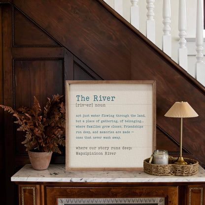 Story Runs Deep River Personalized - Merrymeeting River
