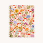 Floral 7x9 Hardcover Spiral Notebook