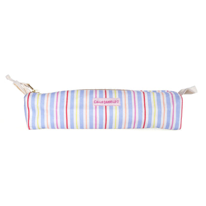 Stripes Pencil Pouch – Zippered Case for Pens
