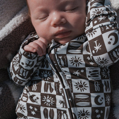 Bamboo Zip Pajamas | Summer Check