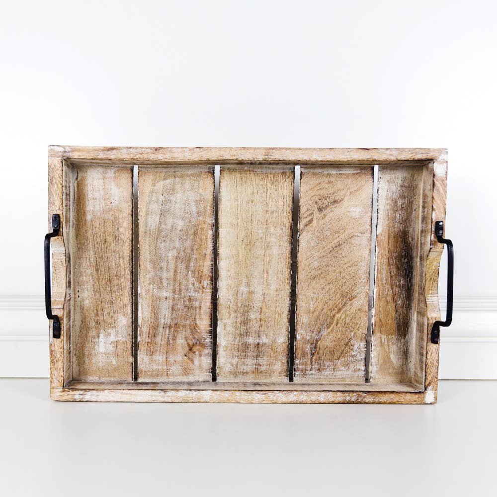 11069 - 18x12, 15x10 Mango wood nested trays, set/2 Thanks