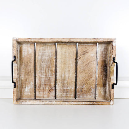 11069 - 18x12, 15x10 Mango wood nested trays, set/2 Thanks