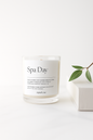 Spa Day | 8.5 oz Luxury Candle | Home Decor | Wood Wick  