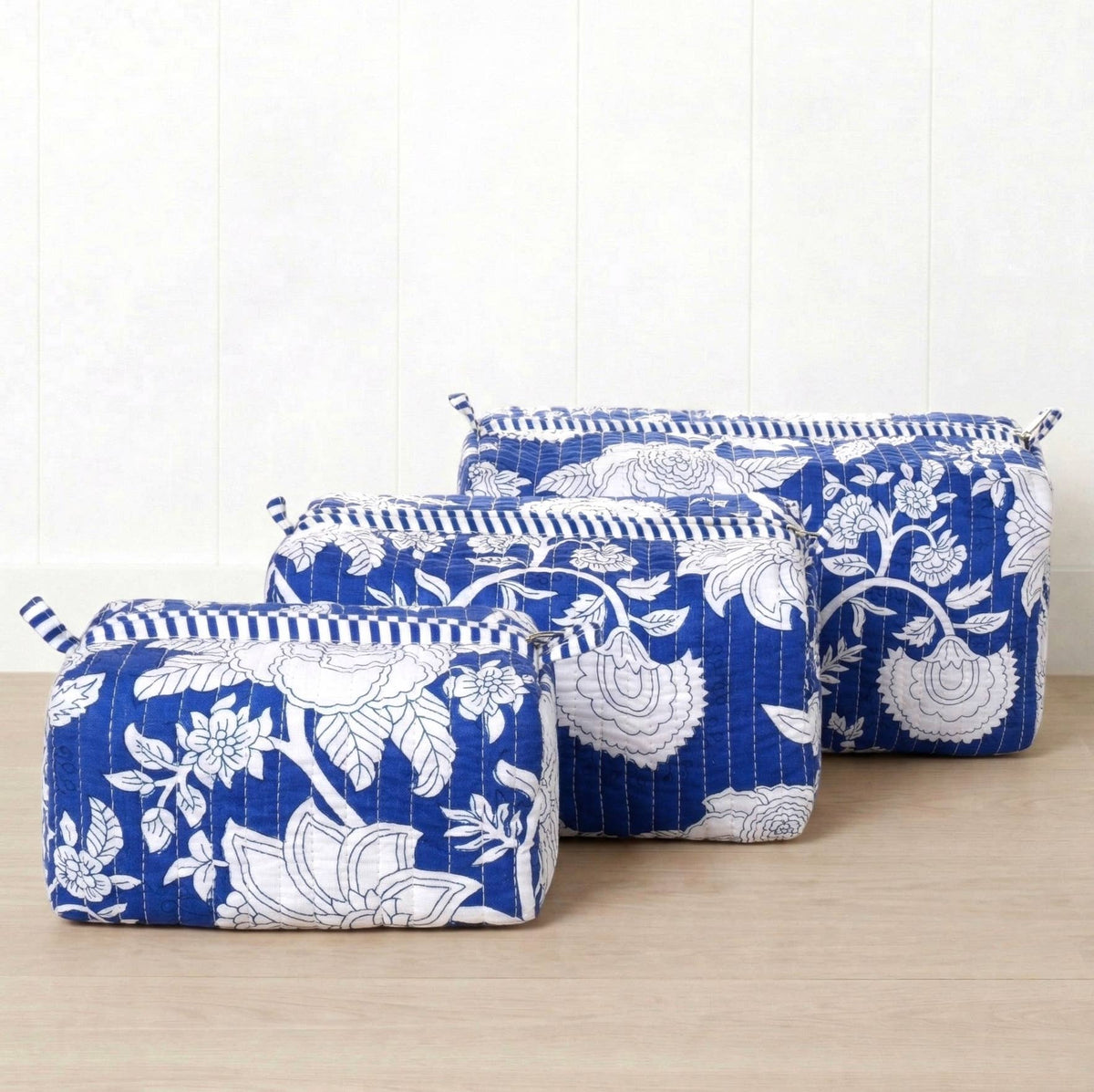 Cornflower Cosmetic Pouches