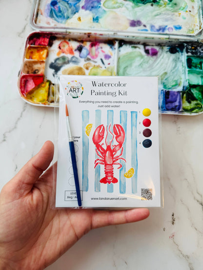Lobster Watercolor Kit