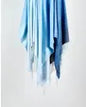Ombre Denim Cashmere Blend Throw