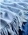 Ombre Denim Cashmere Blend Throw