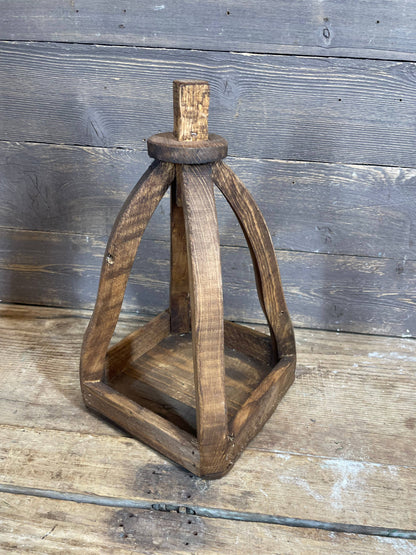 Kiev Farmhouse Wood Lantern-Small