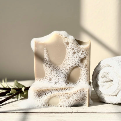 Sandalwood Vanilla Handmade Soap Bar VEGAN COLD PROCESS