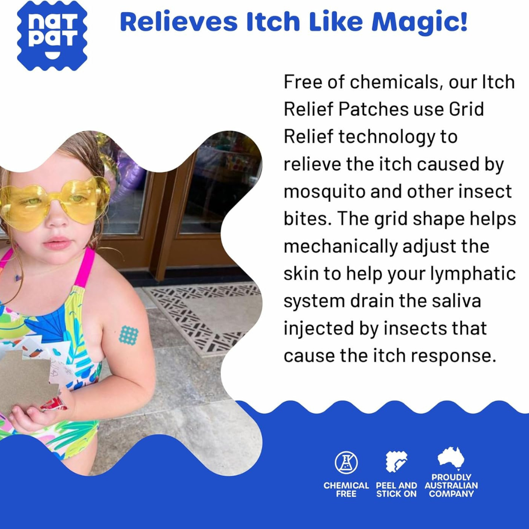 NATPAT Magic Patch: Natural Bug Bite, Itch Relief Stickers