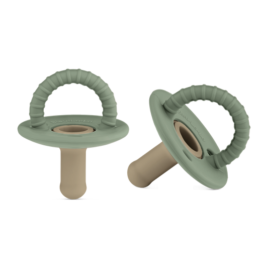 Stage Two Halo Pacifier: Sage+Kahki