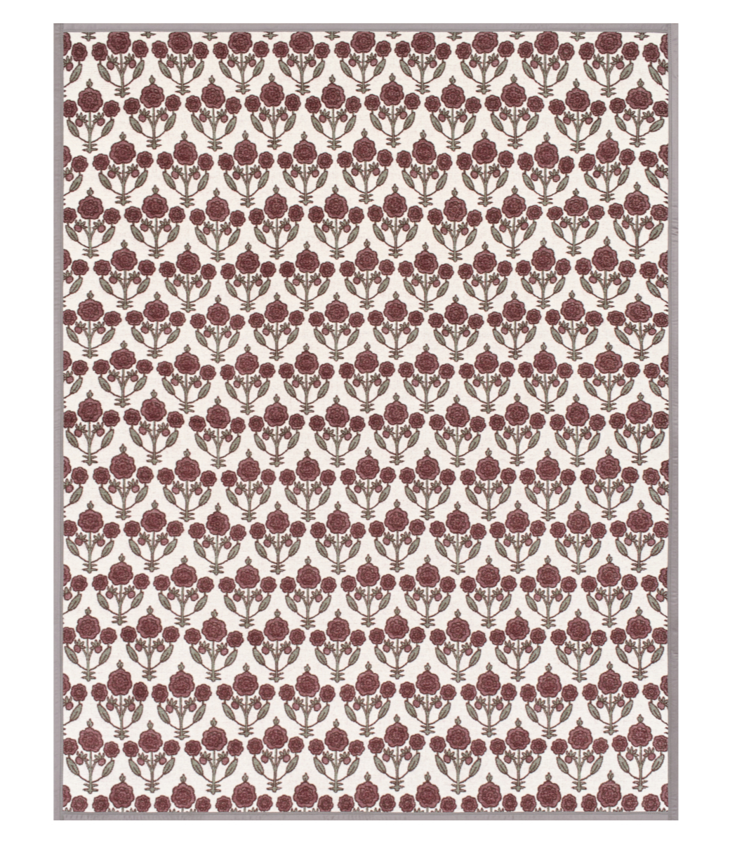Ruthie Blockprint Blanket